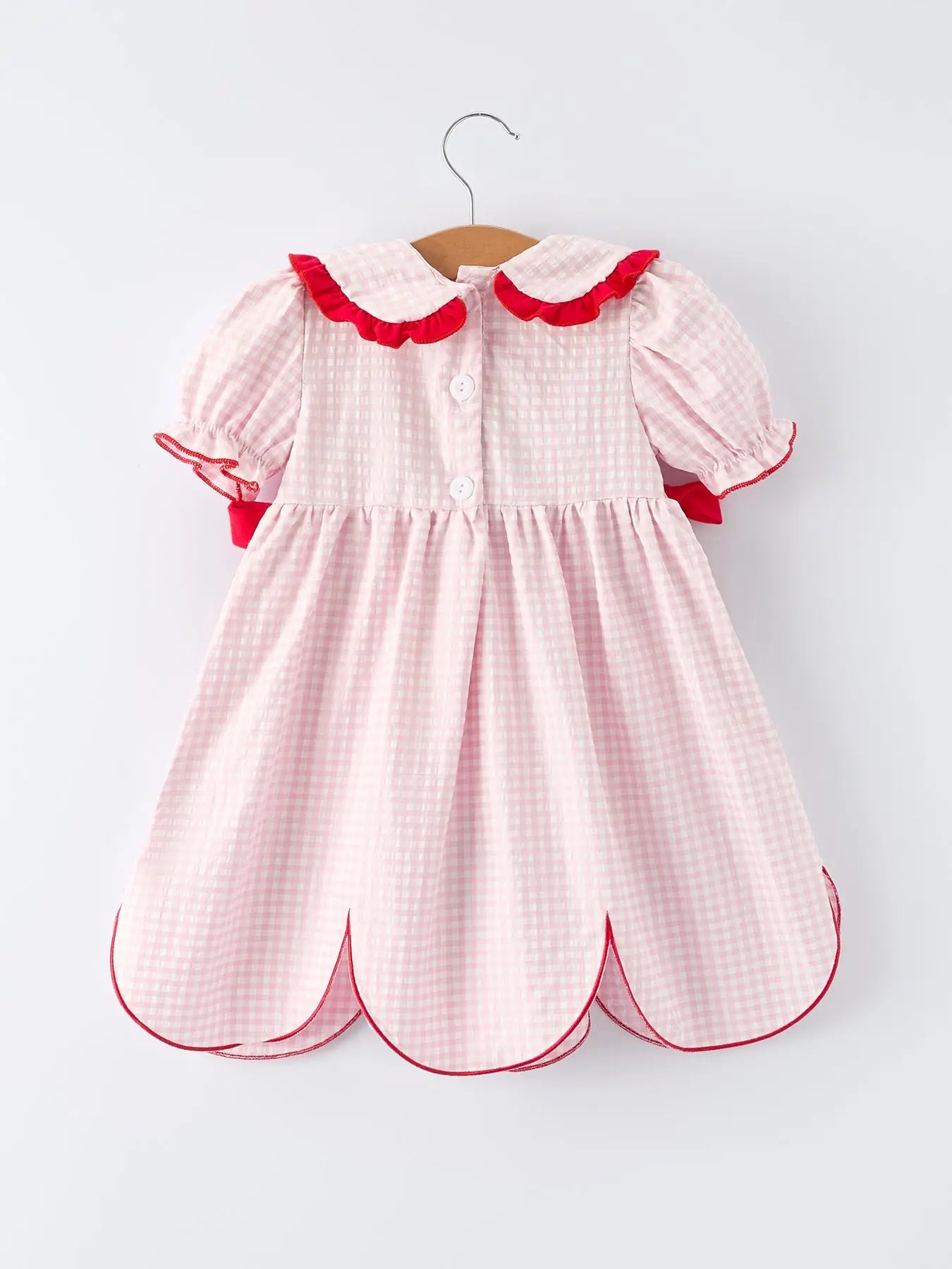Strawberry Summer Smocked Dress