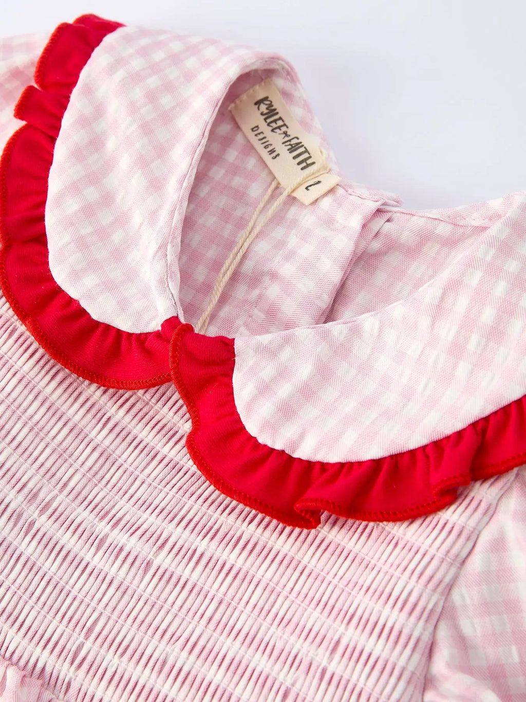 Strawberry Summer Smocked Dress