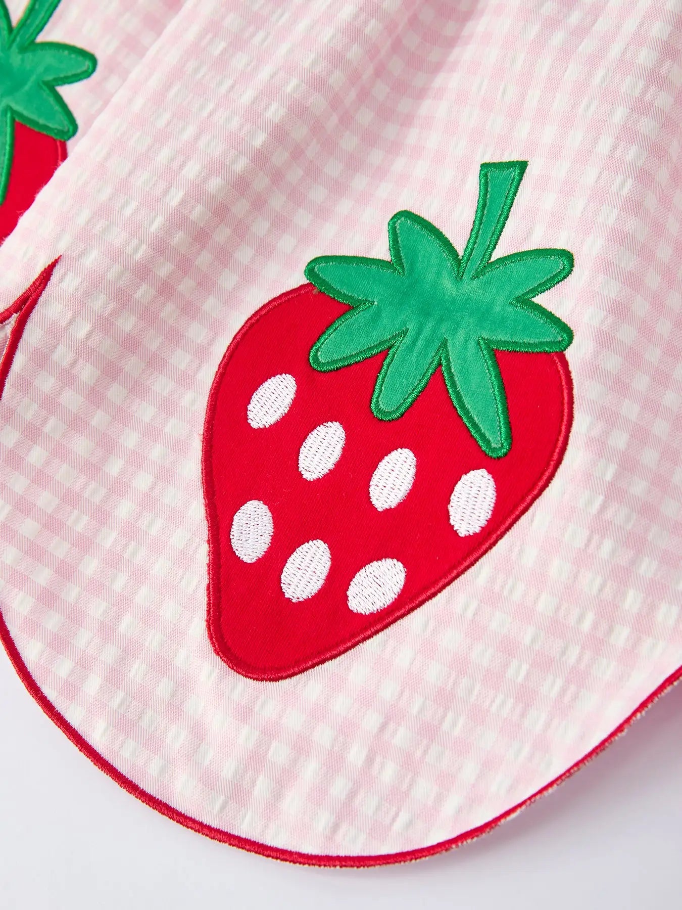 Strawberry Summer Smocked Dress